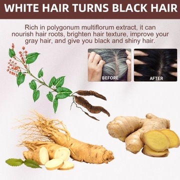 2 шт. 30 мл. Сыворотка для волос He Shou Wu Масло для ухода за волосами 69