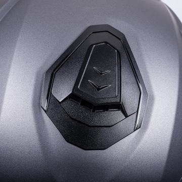 LS2 KASK MOTOCYKLOWY SZCZĘKOWY Z BLENDĄ FF908 STROBE II SOLID MAT TITAN L