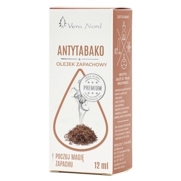 Olejek Zapachowy ANTYTABAKO Vera Nord 10 ml