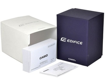 ZEGAREK MĘSKI CASIO EDIFICE EFV-580D-1AVUEF ELEGANCKI CHRONO DATA WR100 BOX