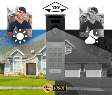 Wideodomofon PREMIUM VIDOS X M11B-X + S12D APKA Android IOS FURTKA BRAMA