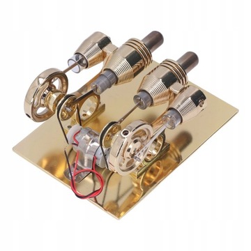 Модель двигателя Стирлинга выглядит красиво