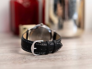 МУЖСКИЕ ЧАСЫ Q&Q C214J315Y НА РЕМЕШКЕ, ЛЕГКО ГОТОВИТЬСЯ