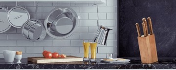 НАБОР НОЖЕЙ 5 ШТ. В БЛОКЕ, КРАСНАЯ СТАНДАРТНАЯ ВСТАВКА