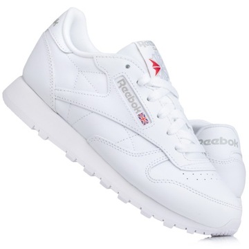 Buty sportowe Reebok Classic Leather LTHR WHITE