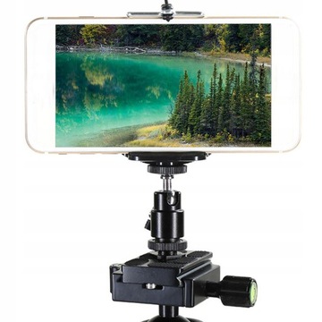 МИНИ-ШАРОВАЯ ГОЛОВКА С РЕЗЬБОЙ 1/4 ДЮЙМА ДЛЯ ШТАТИВОВ