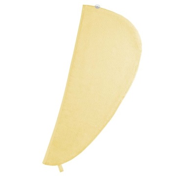 ЖЕЛТОЕ ВЕЛЮРОВОЕ ПОЛОТЕНЦЕ ДЛЯ ВОЛОС ТЮРБАН