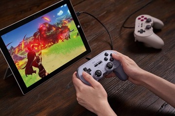 8bitdo Pro 2 Серый проводной геймпад для ПК-коммутатора RPi OUTLET