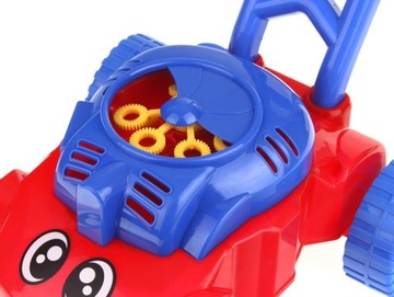 Kosiarka na Bańki Mydlane Maszyna Maszynka Baniek Zabawki dla Dzieci Ogrodu