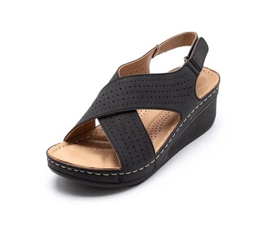 Women Sandals Peep Toe Heels Sandals Summer Shoes