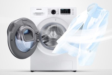 Отдельно стоящая стирально-сушильная машина SAMSUNG WD8NK52E0ZW AddWash Slim