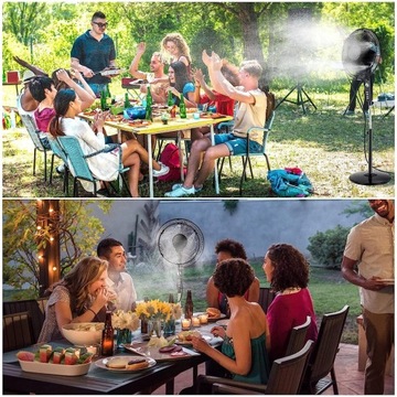 Патио, сад, распылитель воды, вентилятор, охлаждающая система увлажнителя, 5 м