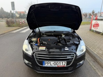 Peugeot 508 I Sedan 2.0 Hybrid4 200KM 2012 Peugeot 508 Hybrid4 200KM Naped 4x4 Xenony Nawigacja Head-Up Serwisowany G, zdjęcie 22