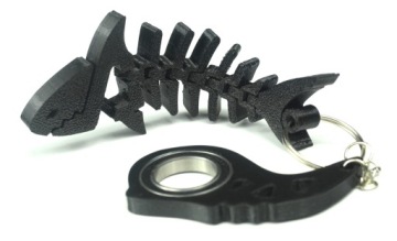 Брелок KEYRAMBIT KEYSPINNER Керамбитовый брелок SHARK!!!