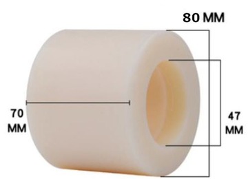 80x70 (47x14) Rolka poliamid paleciak