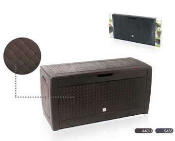 Prosperplast GARDEN BOX [310L] БАЛКОН ТЕРРАСА