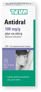 Antidral plyn do stosowania na skore 50ml