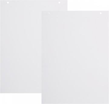 2x BLOK PAPIER TABLIC FLIPCHART 50 KARTEK GŁADKI