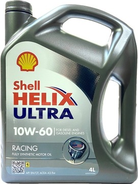 Olej silnikowy Shell Ultra Racing 10W60 4L
