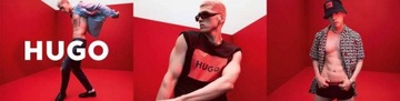 KOSZULKA POLO MĘSKA HUGO BOSS PRZEWIEWNA MODNA NA CO DZIEŃ ROZ. M