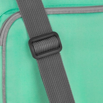 ТВЕРДАЯ ТЕРМОСУМКА 2 ОТДЕЛЕНИЯ С КАРМАНАМИ + РЕМЕШОК + ВСТАВКИ 2x400