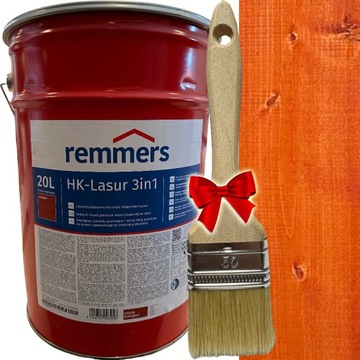 Remmers IMPREGNAT do elewacji HK LASUR LAZURA 3w1 20L MAHOŃ 2255