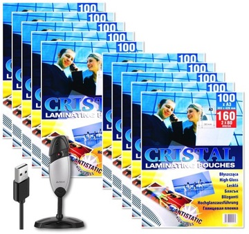10 x FOLIA LAMINACYJNA DO LAMINOWANIA A3 100kpl