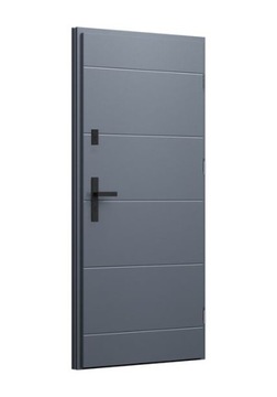 Drzwi stalowo-drewniane wejściowe Wikęd BASIC 2.0 WZÓR 26c