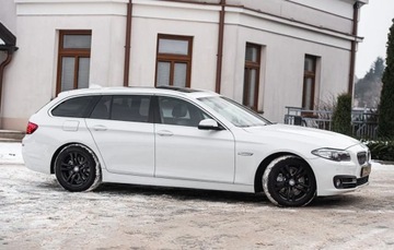 BMW Seria 5 F10-F11 Limuzyna 520d 184KM 2014 BMW Seria 5 520d X-drive LCI Led Xenon Navi Camera Panorama Skora Full, zdjęcie 2