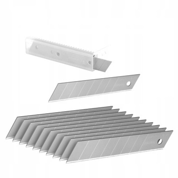 Сменные лезвия Stanley, 18 мм, ломающиеся, 10 шт. [D] S/11-301-1 3253561113017