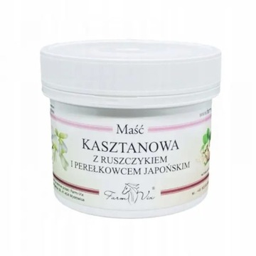 Maść kasztanowa FarmVix Ruszczyk Perełkowiec 150ml