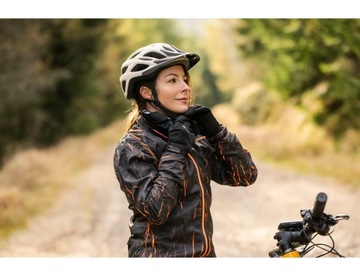 ВЕЛОСИПЕДНАЯ КУРТКА Kross ETHER, L оранжевая