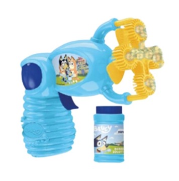 Pistolet Maszynka do baniek mydlanych BLUEY Psi Patrol Peppa Flurry + Bańki