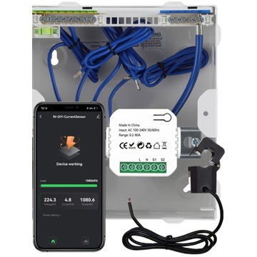 СЧЕТЧИК МОНИТОР Tuya WiFi 80А