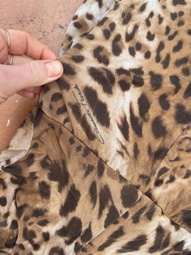 Боди леопардовое elisabetta franchi xs 34 купро