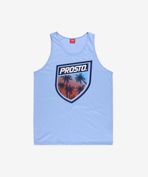 koszulka tank top męska niebieska PROSTO Mapal S