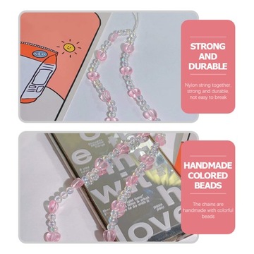 Ремешок из бисера для мобильного телефона.