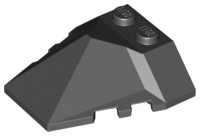 LEGO Czarny skos 47757 4x4 2szt