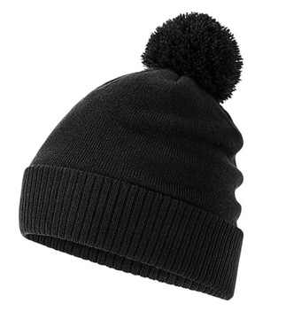 CIEPŁA CZAPKA ZIMOWA Z POMPONEM OCIEPLONA POLAREM SNOWSTAR / DAMSKA MĘSKA