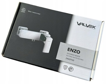 VALVEX POLSKA смеситель для душа + тропический душ 26x19 с полкой