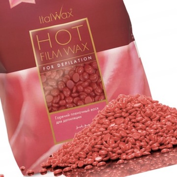 Italwax ROSE wosk twardy depilacja drops 250g