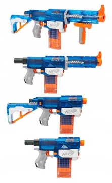 ПИСТОЛЕТ ВИНТОВКА СТРЕЛА NERF ELITE MODULUS RETALIATOR 4В1 ДАЛЬНЯЯ ДАЛЬНОСТЬ