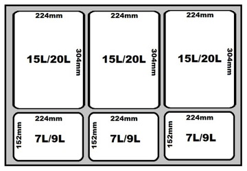 КОНТЕЙНЕР ДЛЯ СЕГРЕГАЦИИ МУСОРОВ БИН 20Л