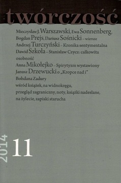 Twórczość nr 11/2014 Turczyński Szkoła Mikołejko