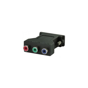 Adapter DVI-U (M) na 3x RCA (F) TV One ZDR-2042