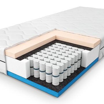 Materac 100x200 sprężynowy twardy SOLID SUPPORT PAN MATERAC