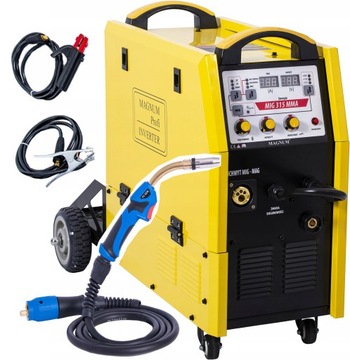 MIGOMAT MAGNUM MIG 315A SPAWARKA MMA 4x4 SYNERGIA 400V 300A