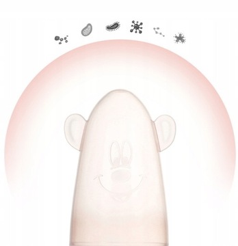 Детская бутылочка с силиконовой ложкой.