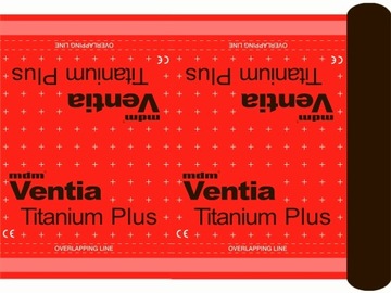 MEMBRANA DACHOWA MDM VENTIA TITANIUM PLUS TT PODWÓJNY PASEK KLEJĄCY