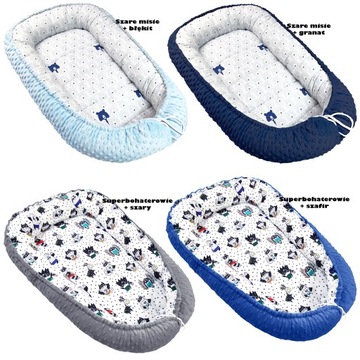 Кокон для ребенка _ Пеленка MINKY Nest _ ПРЕМИУМ